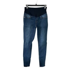 Haute Mama Maternity Dark Wash Skinny Jeans